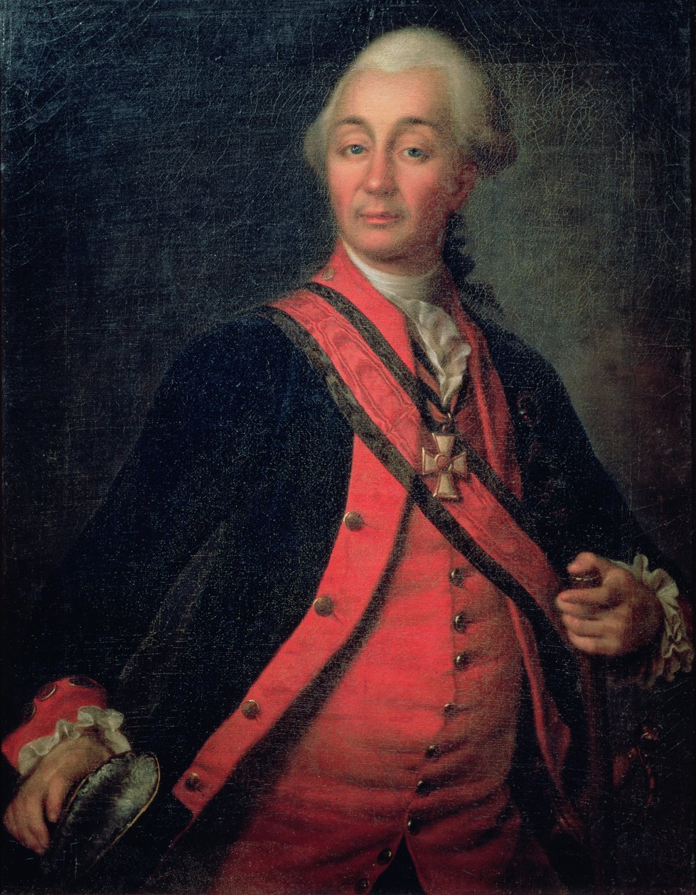 Portrét polního maršála Generalissima hraběte Aleksandra Vasilieviče Suvorova (1729-1800), 1786 od Dmitri Grigorievich Levitsky