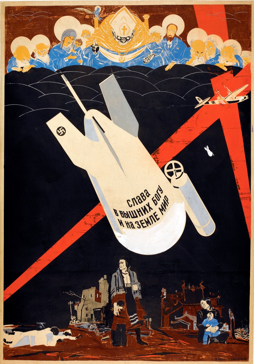 Sláva na výsostech Bohu a na zemi pokoj od Dmitry (1883 1946) Moor
