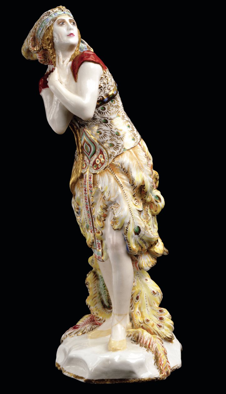 Tamara Karsavina (1885-1978) v Baletu Ohnivák (L
