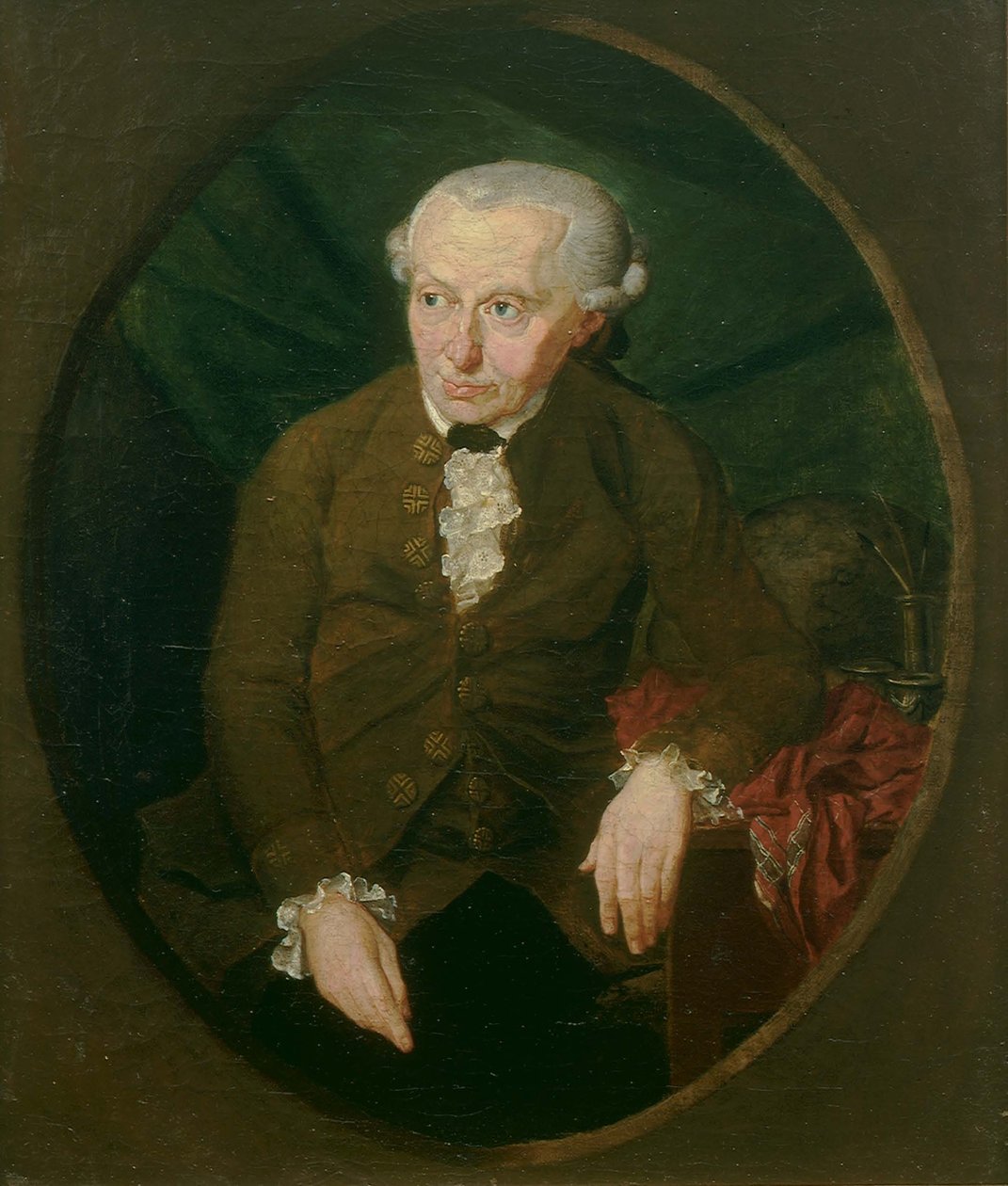 Portrét Immanuela Kanta 1724-1804, 1791 od Doepler