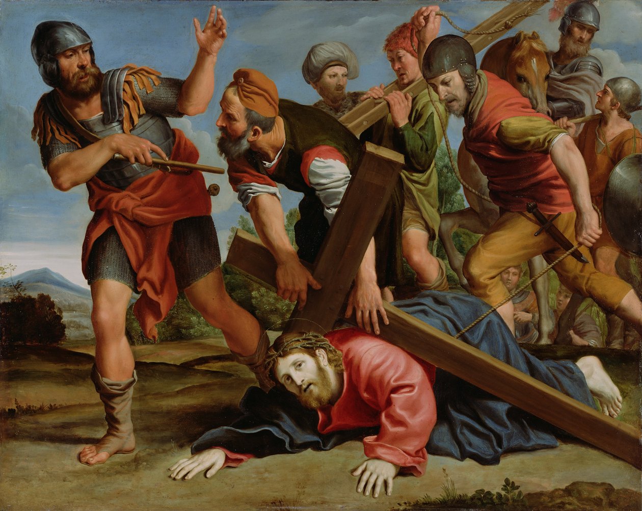 Cesta na Kalvárii od Domenichino