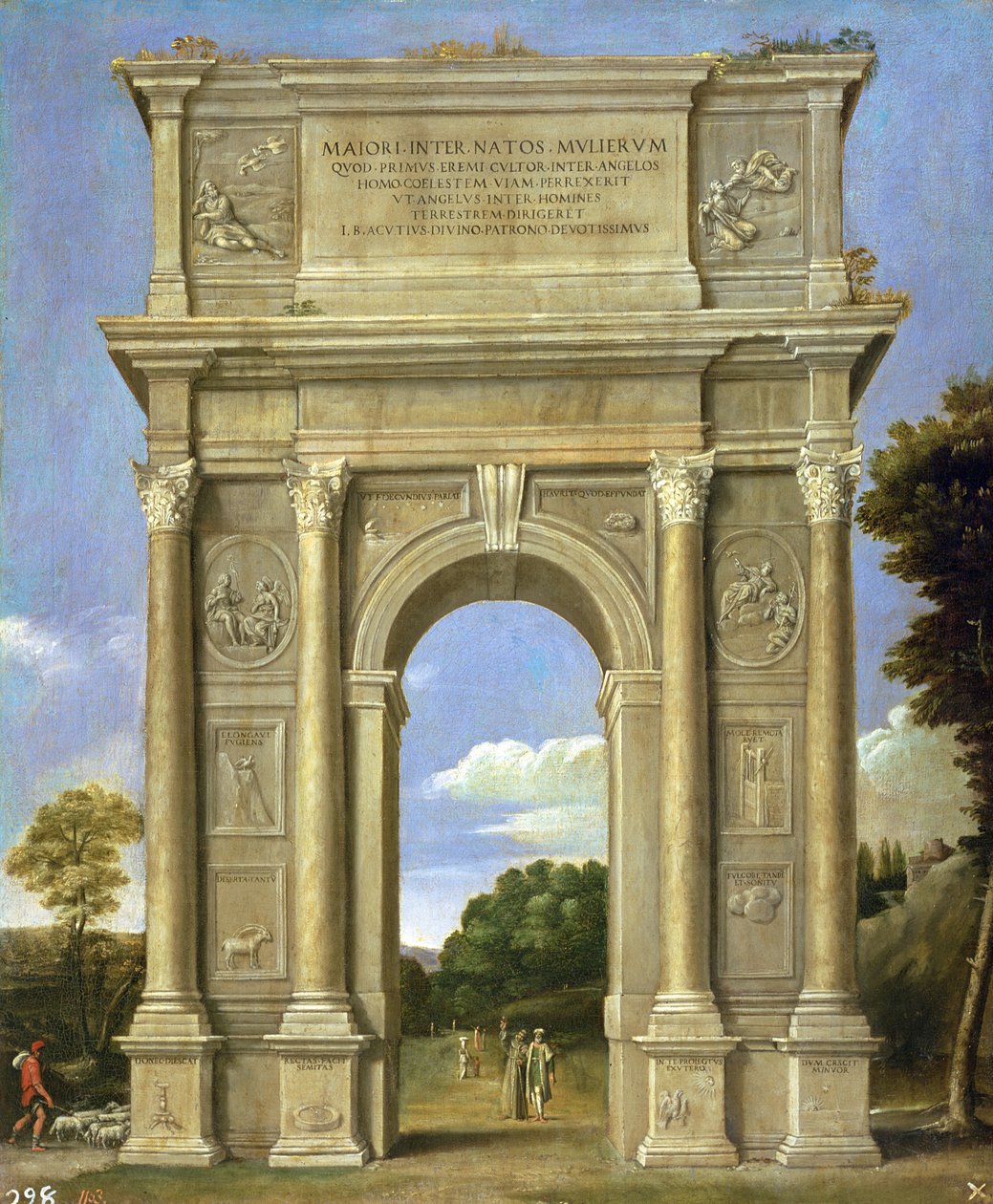 Vítězný oblouk od Domenichino