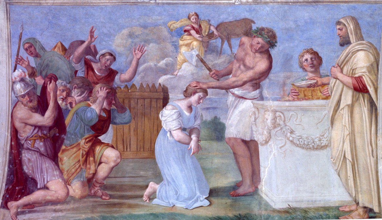 Oběť Ifigenie od Domenichino