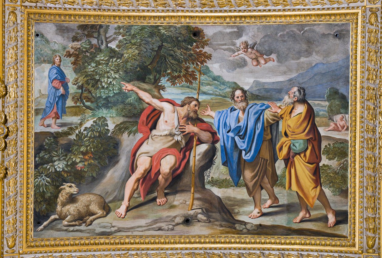 První povolání apoštola Ondřeje od Domenichino