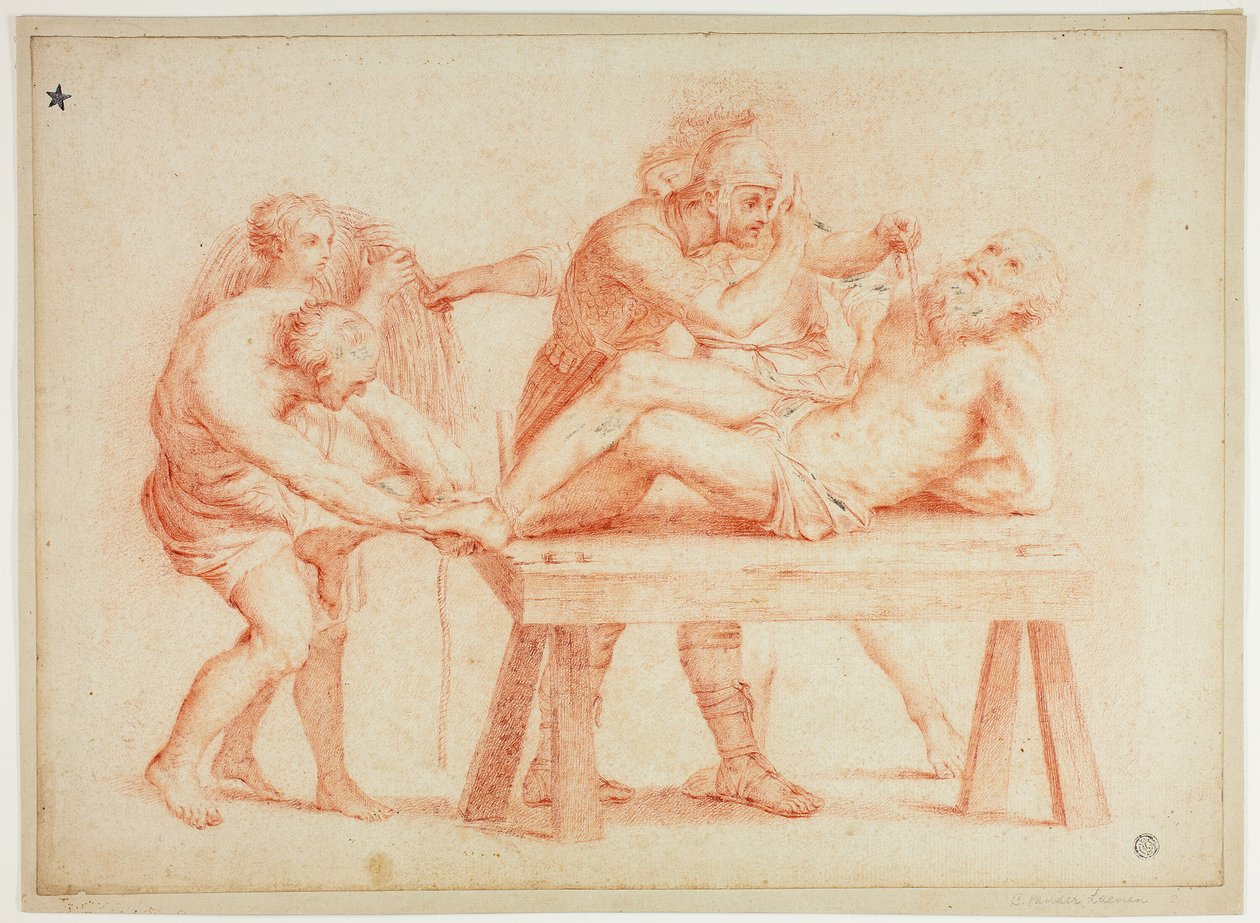 Bičování svatého Ondřeje od Domenichino