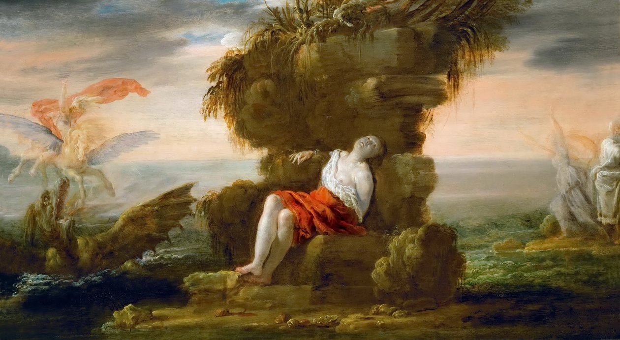 Perseus osvobozuje Andromedu od Domenico Fetti or Feti