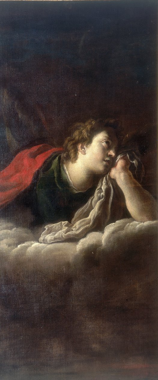 Anděl, maloval Domenico Fetti, konzervovaný v Galleria Estense v Modeně od Domenico Fetti or Feti