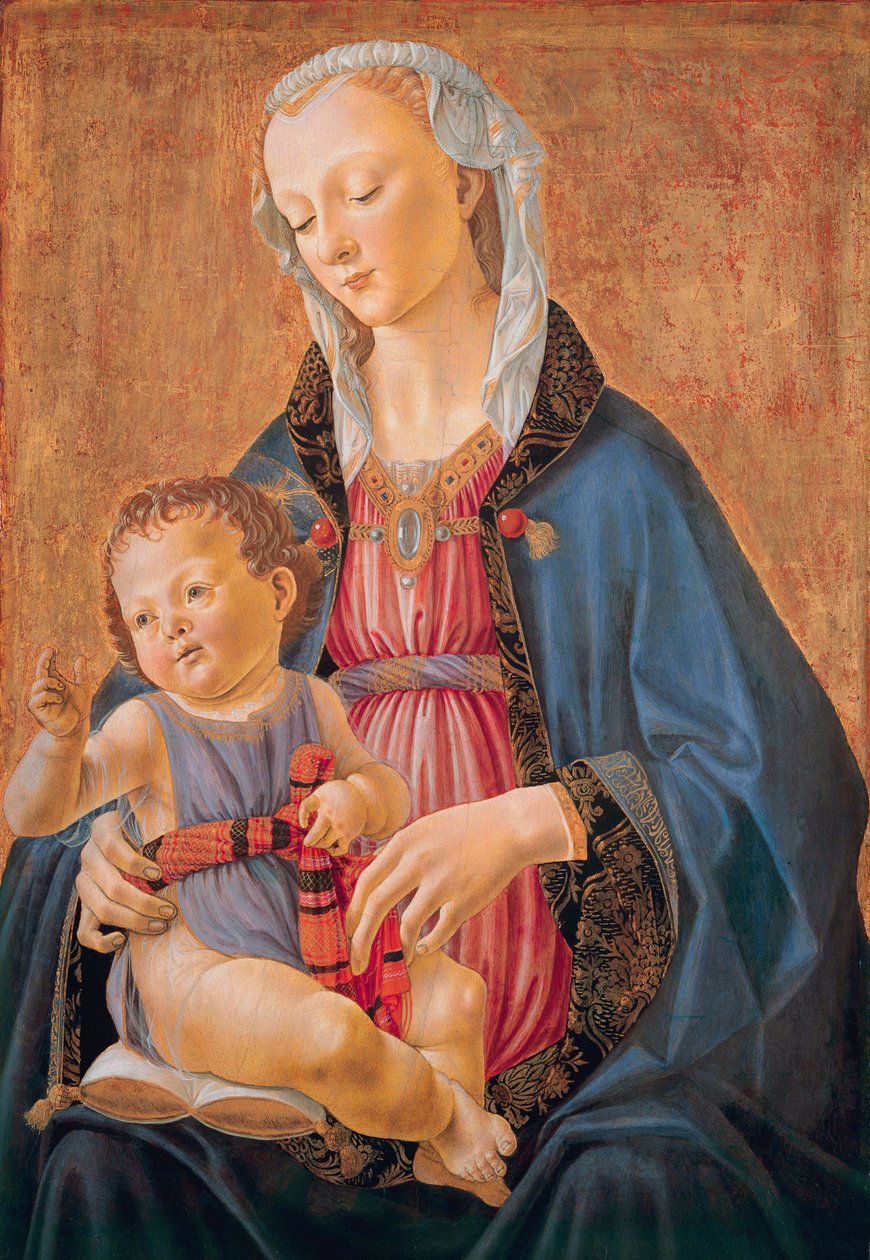 Ghirlandaio, Madonna a dítě, od Domenico Ghirlandaio