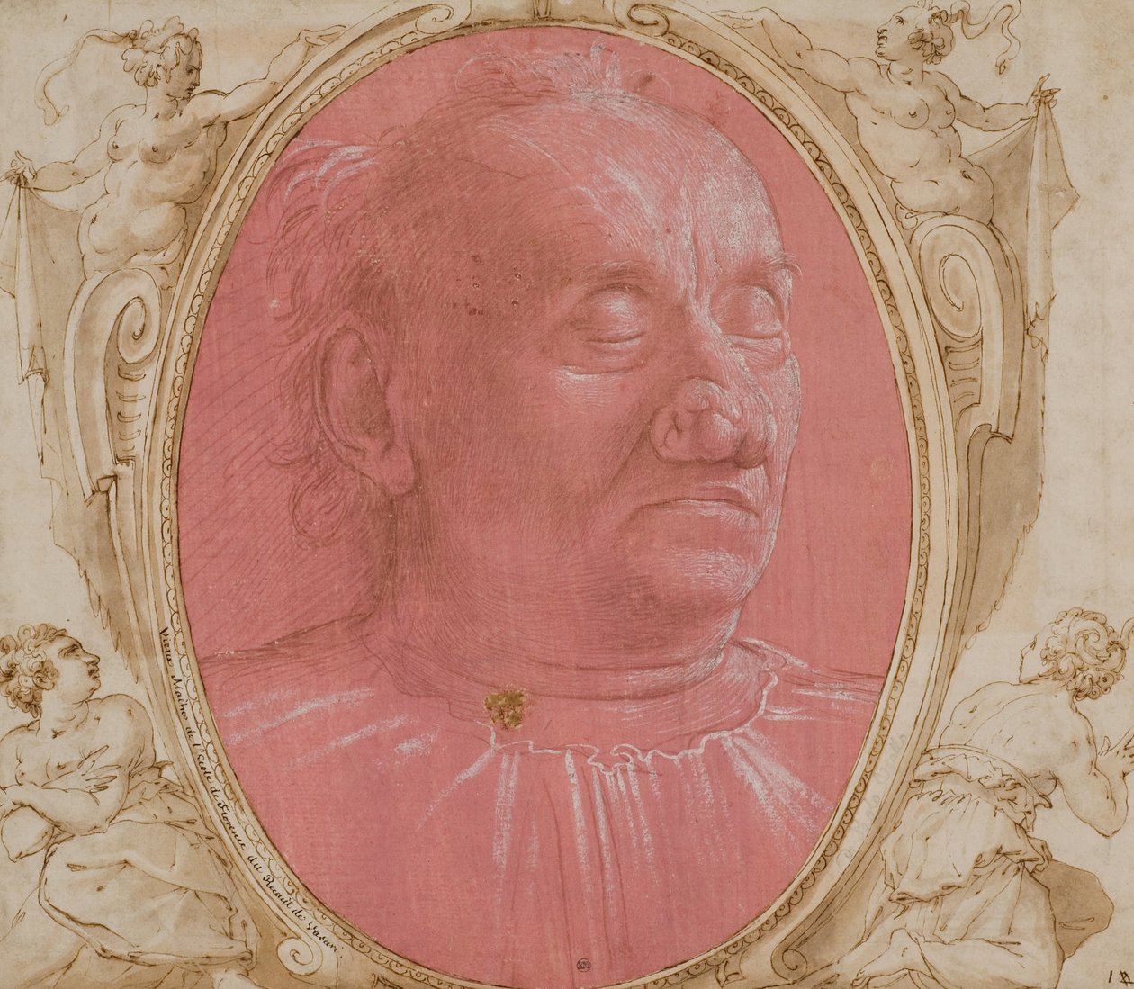 Hlava starého muže od Domenico Ghirlandaio