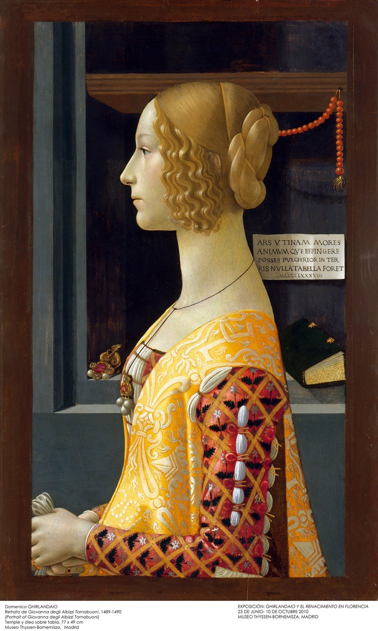 Florentské patnácté století od Domenico Guirlandaio