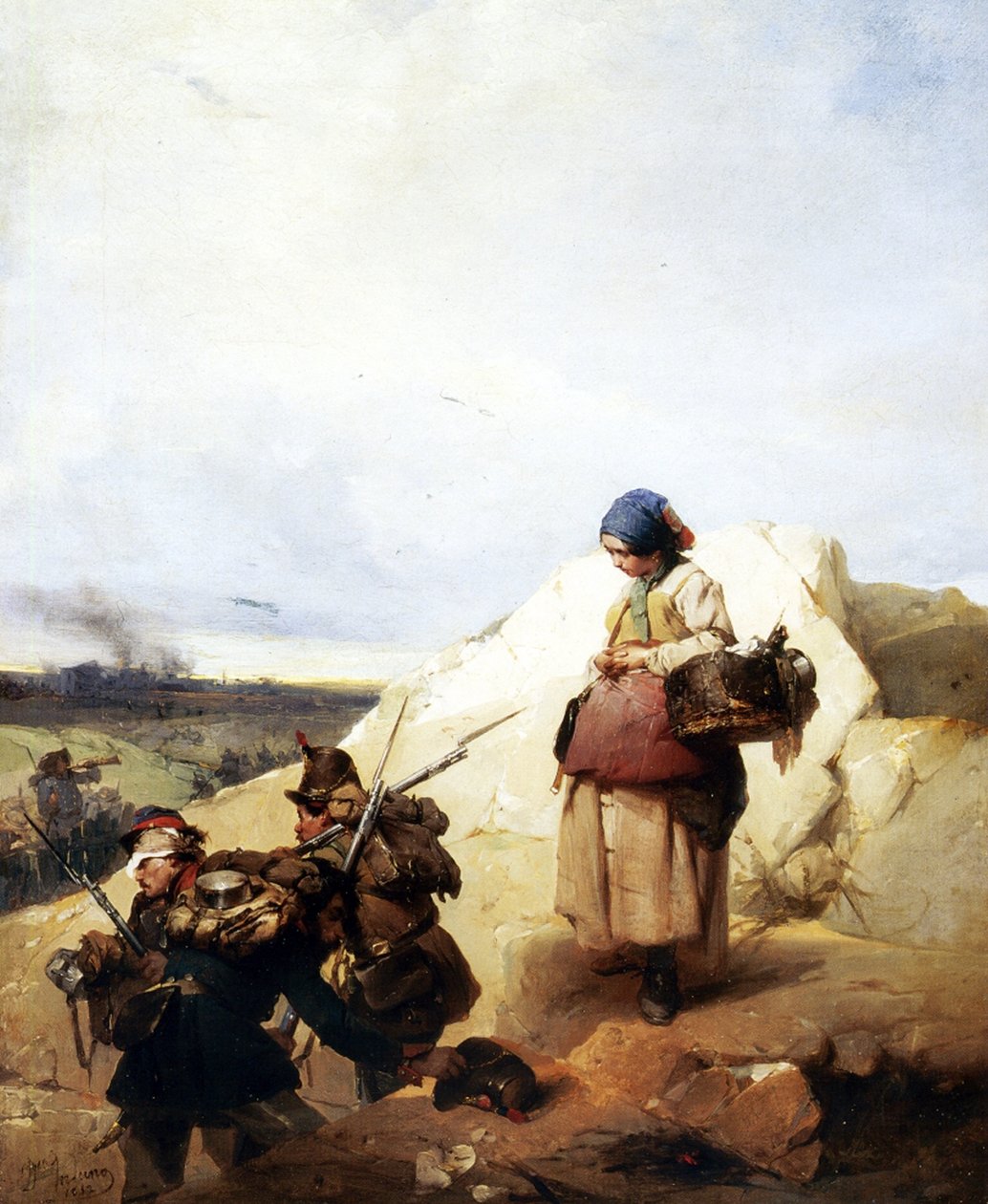Cantiniere, 1852 od Domenico Induno