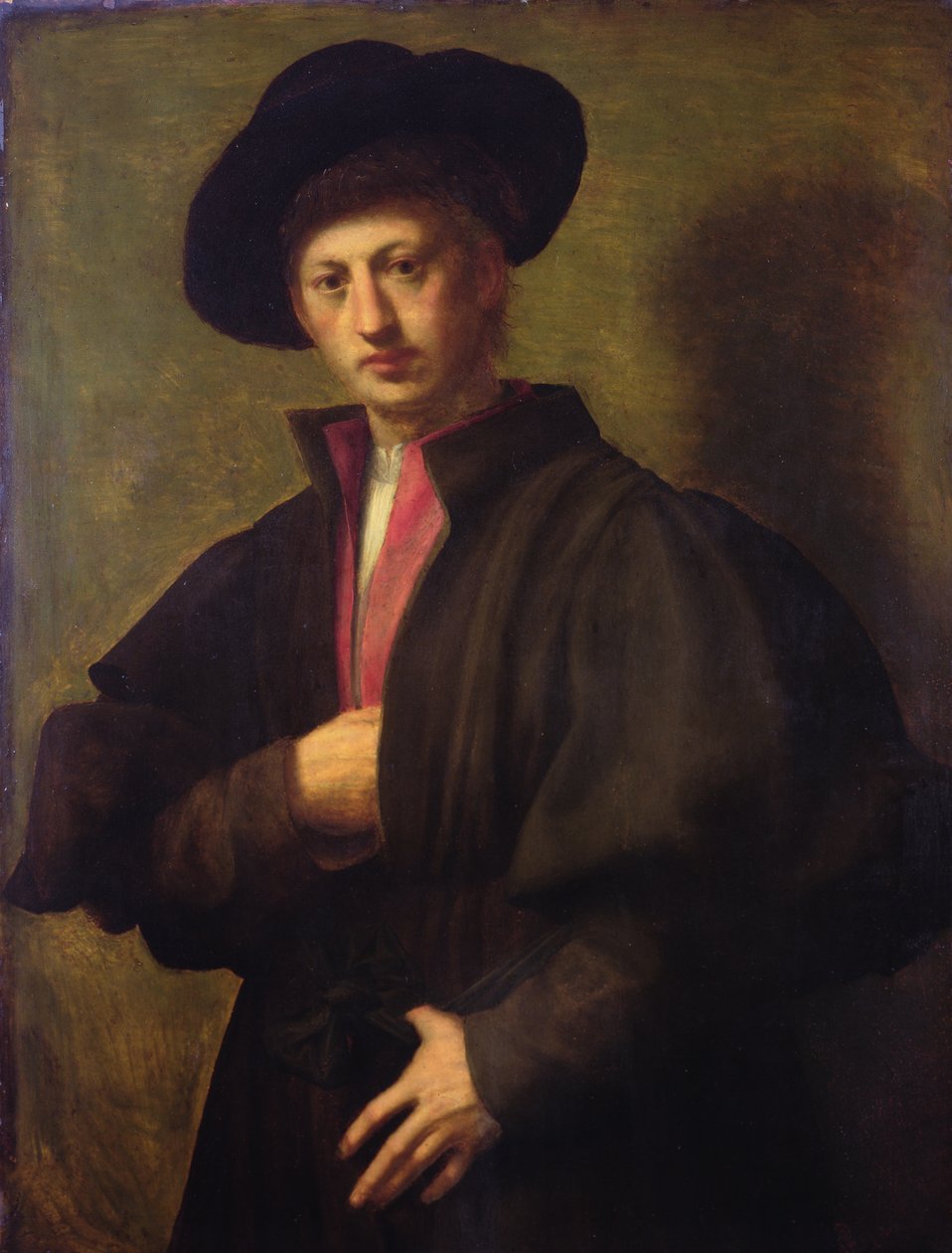 Portrét muže, zvaný The Fattore of San Marco od Domenico Puligo