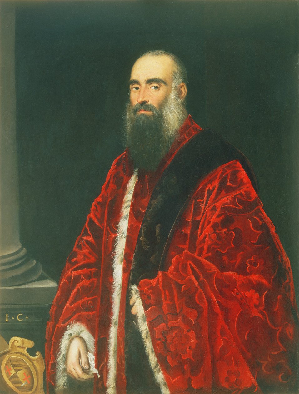 Portrét prokurátora Contarini, pravděpodobně Giovanni Paolo Contarini († 1604) od Domenico Robusti Tintoretto