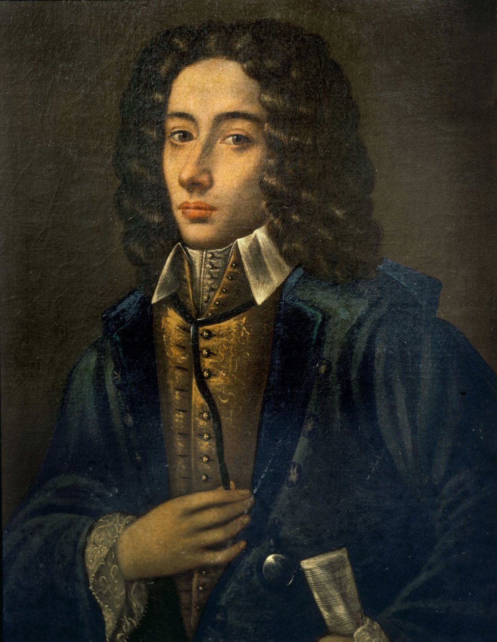 Portrét Giovanniho Battisty Pergolesiho (Jean Baptiste Pergolese, Jean-Baptiste) (1710 - 1736). Olej na dřevě od Domenica Antonia Vaccara. Neapolská konzervatoř. Obraz Giovanni Battista Pergolesi od Domenica Antonia Vaccara Neapolská konzervatoř od Domenico Antonio Vaccaro