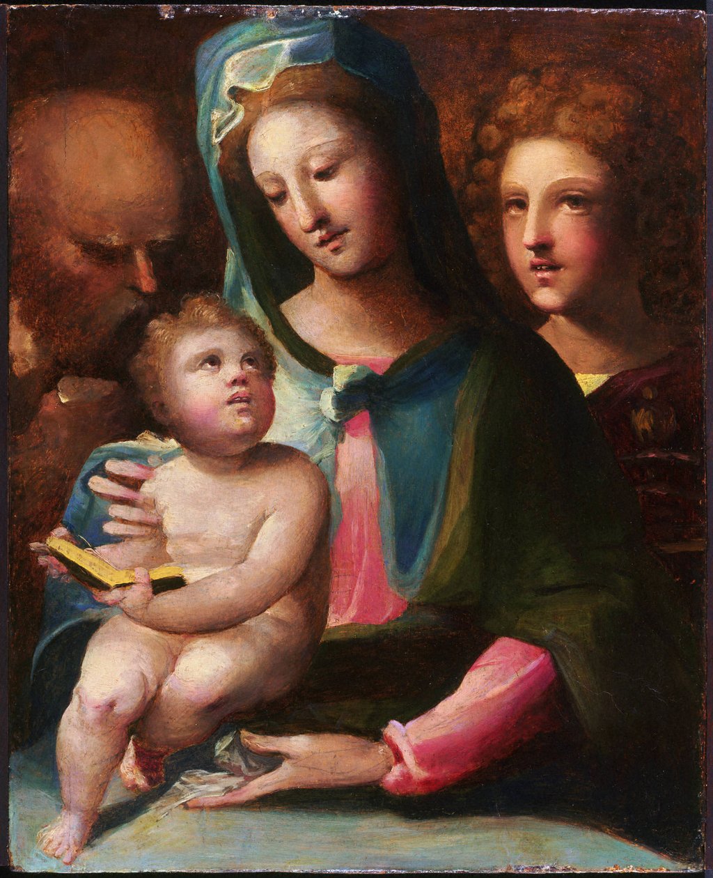 Beccafumi - Svatá rodina, 1540-1549 od Domenico Beccafumi