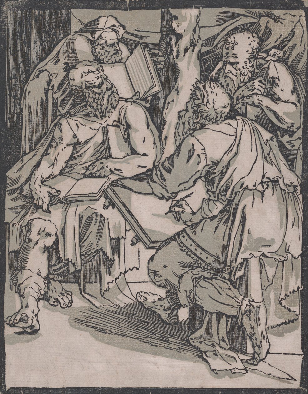 Čtyři doktoři církve, ca. 1540-1550. od Domenico Beccafumi