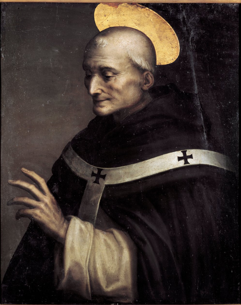 Svatý Antonín Benissant (svatý Antonín z Padovy). Obraz Domenica Beccafumiho (1486-1551) od Domenico Beccafumi