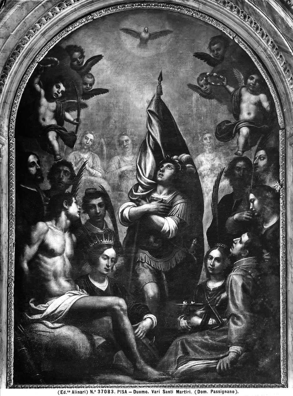 Svatí mučedníci v klanění Duchu svatému, 1603 od Domenico Cresti