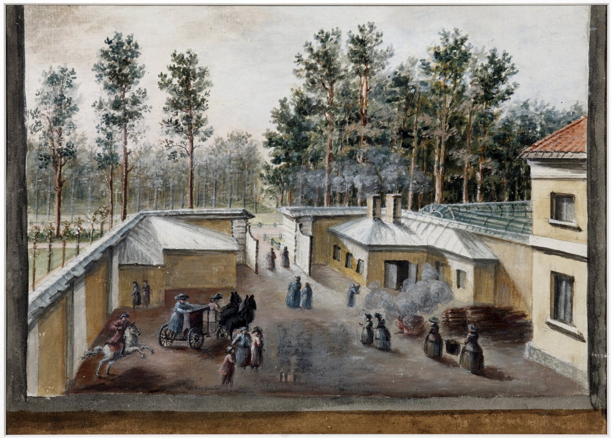 Nemocnice svaté Máří Magdaleny v Pavlovsku, kolem roku 1783 od Domenico Felice Lamoni