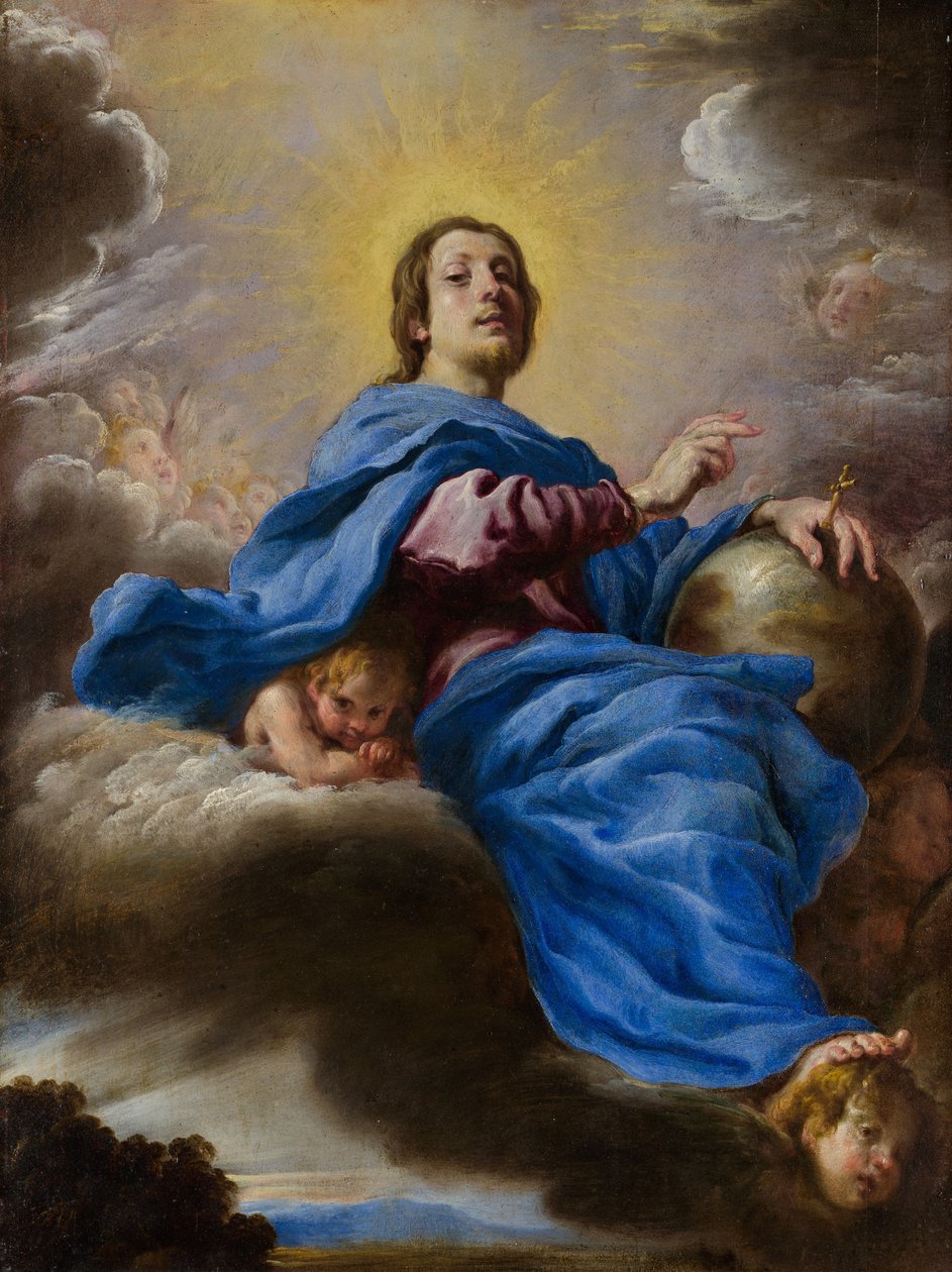 Salvator Mundi, kolem 1622-23 od Domenico Fetti or Feti