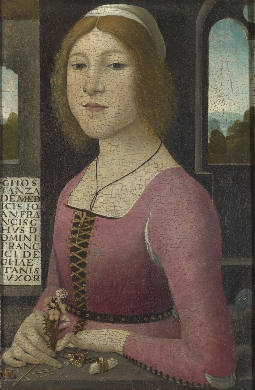 Costanza Caetani, asi 1485 od Domenico, Ghirlandaio