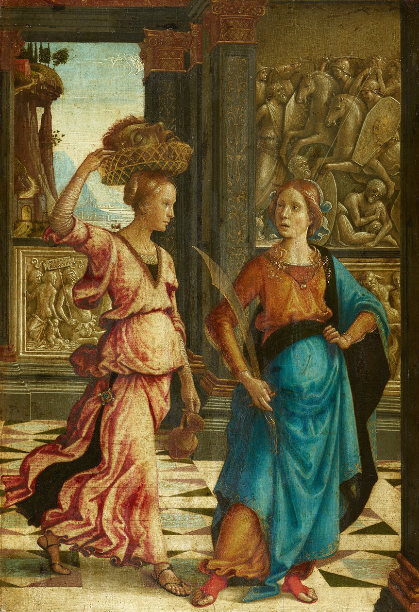 Judita se svou služebnou od Domenico Ghirlandaio