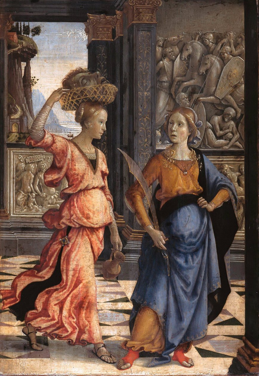 Judith se svou služebnou, 1489 od Domenico Ghirlandaio