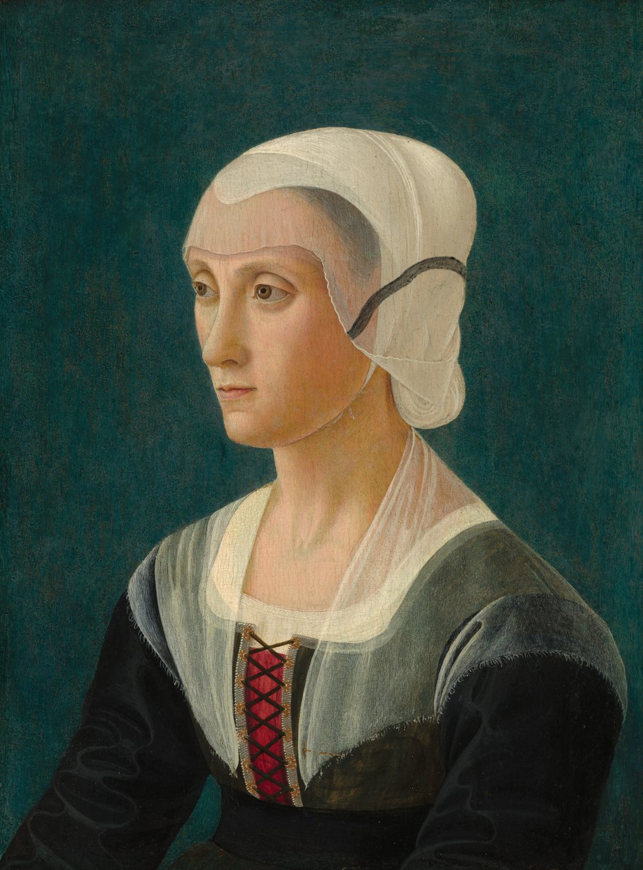 Lucrezia Tornabuoniová od Domenico Ghirlandaio