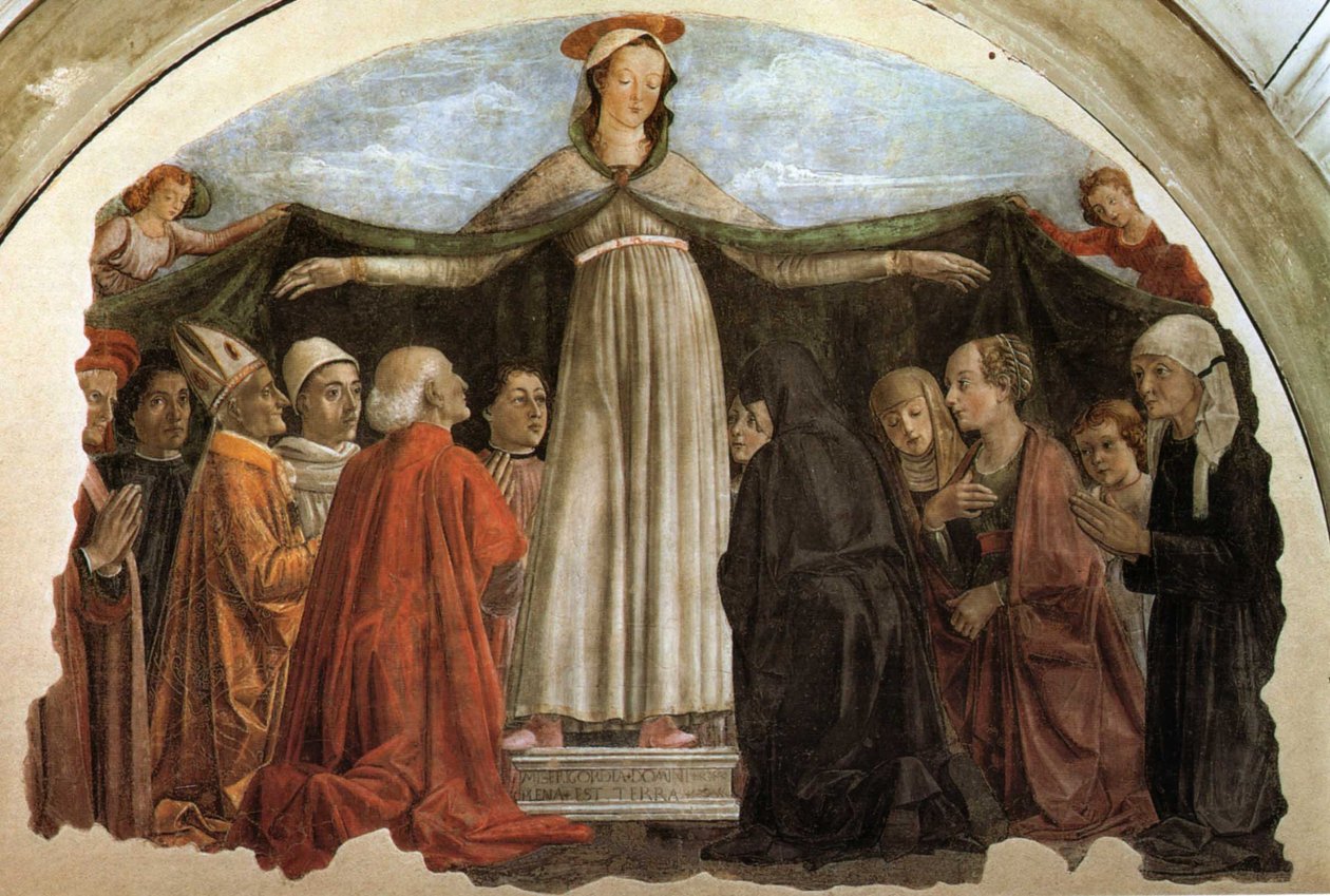 Madona milosrdenství a pláče

   a Pieta od Domenico Ghirlandaio