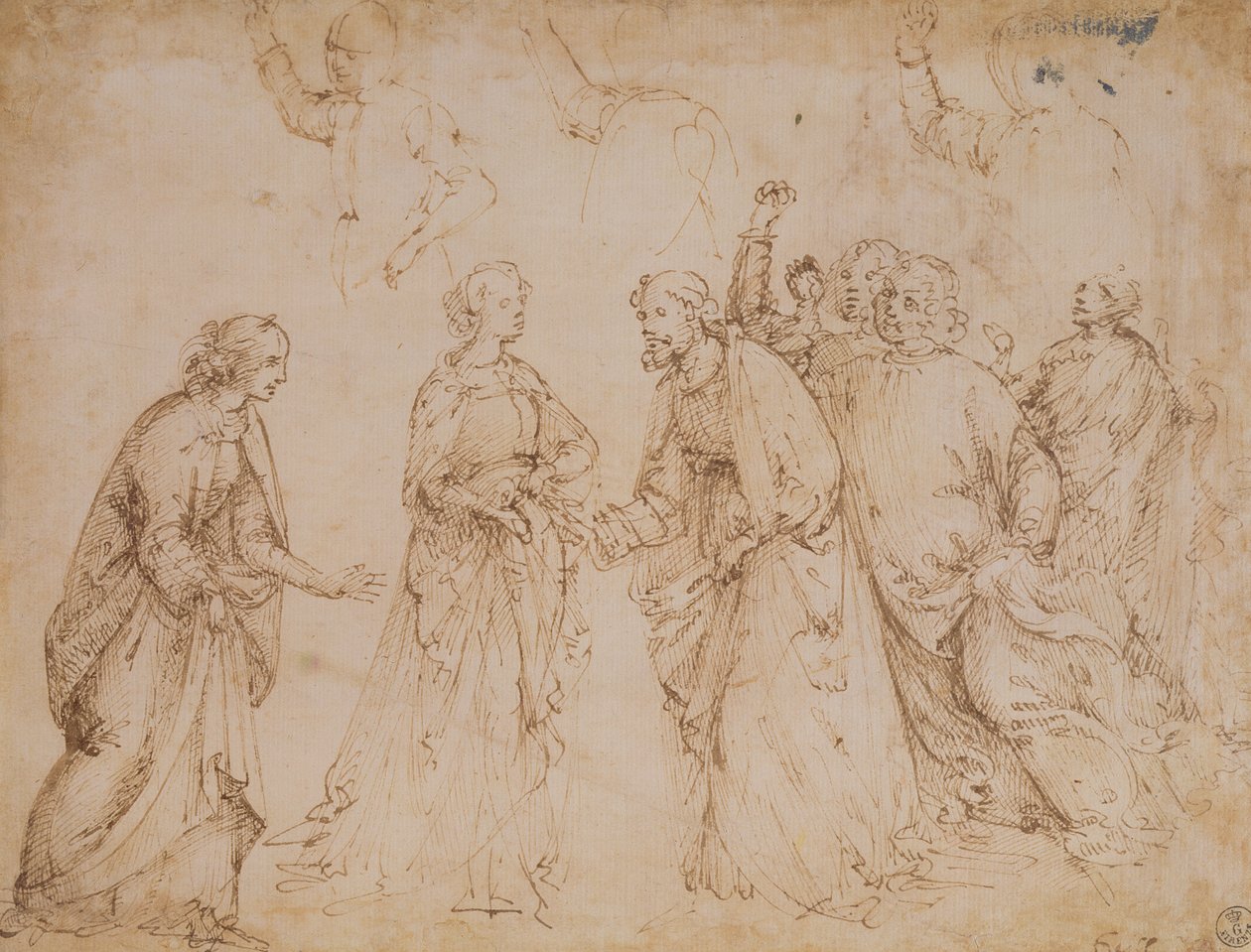 Sňatek Panny od Domenico Ghirlandaio