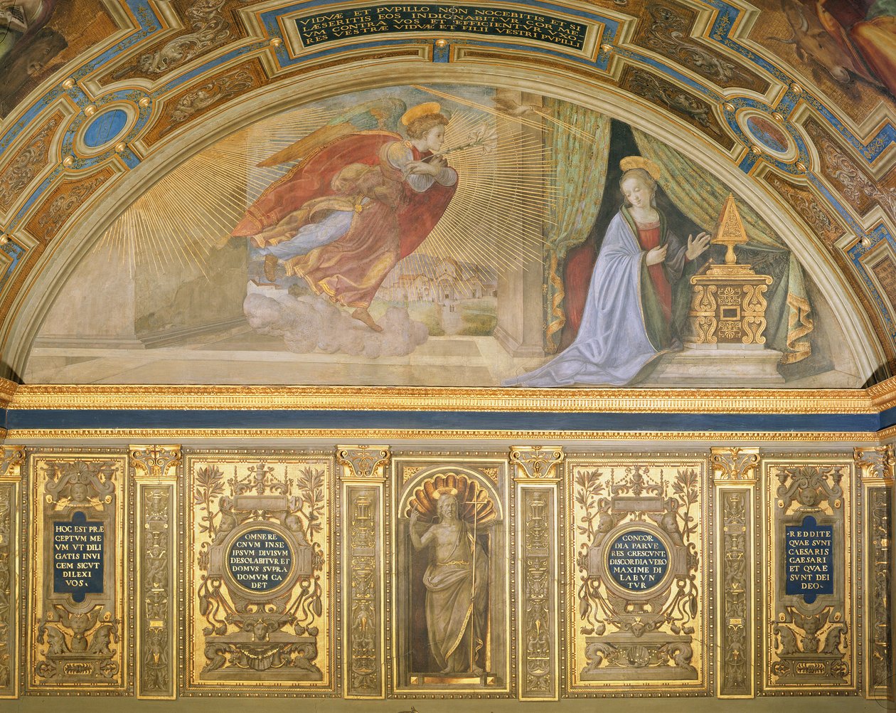 Zvěstování od Domenico Ghirlandaio