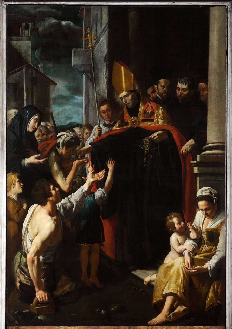 Almuja Pyhältä Tuomalta Villanovalta od Domenico Il Sarzana Fiasella
