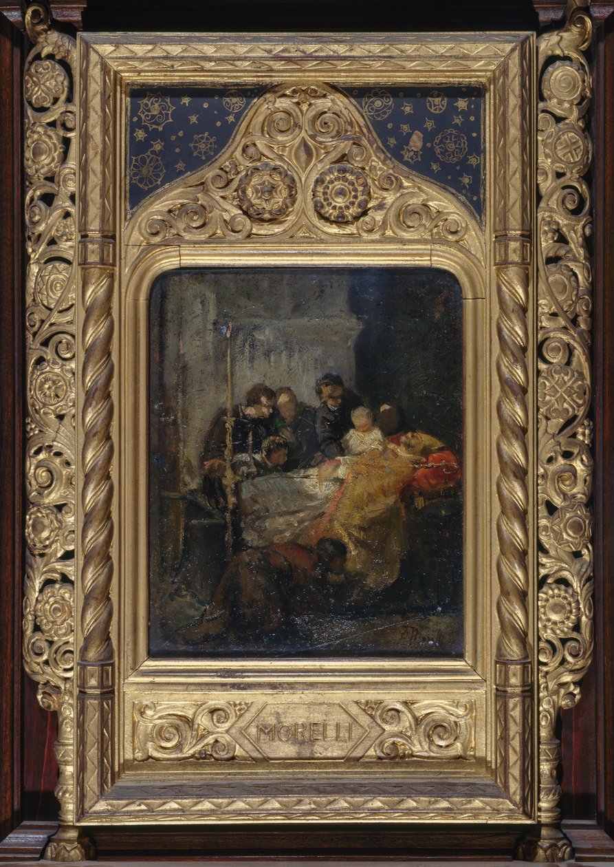 Smrt biskupa od Domenico Morelli