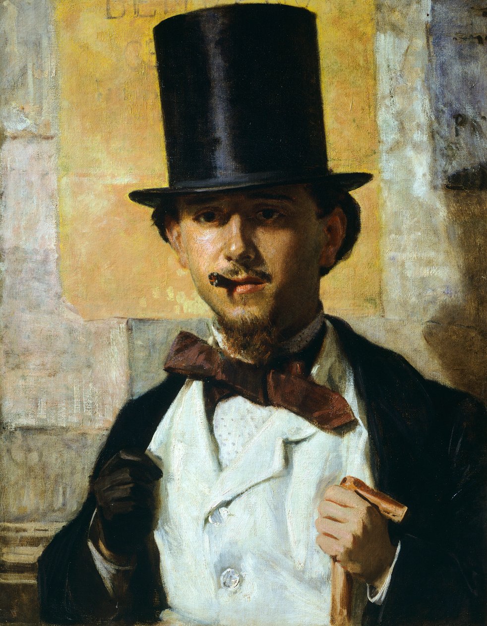 Portrét Bernarda Celentana od Domenico Morelli
