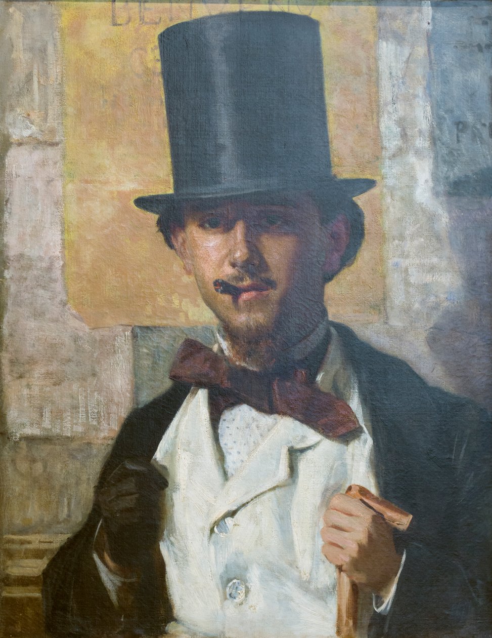 Portrét Bernarda Celentana od Domenico Morelli