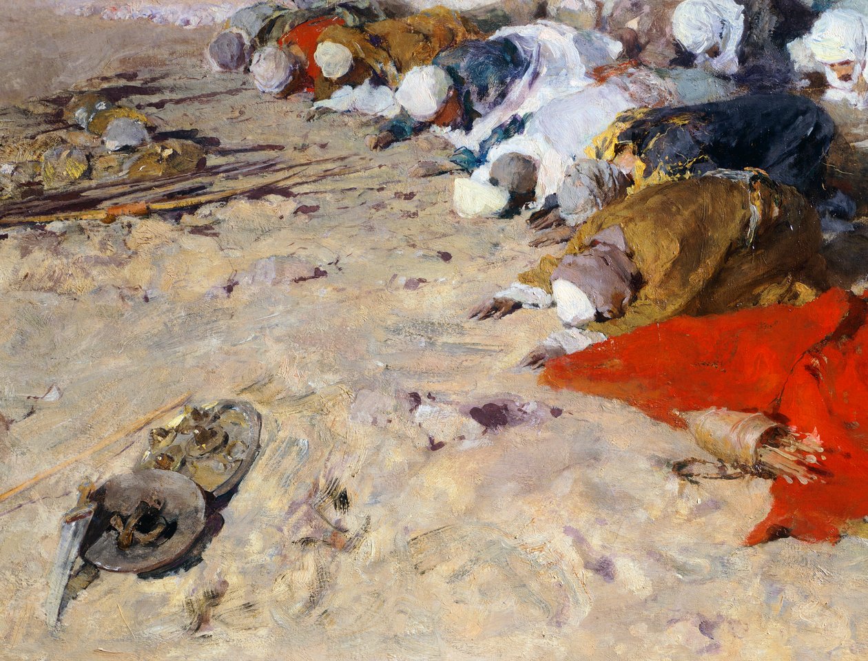 Kázání Mohameda od Domenico Morelli