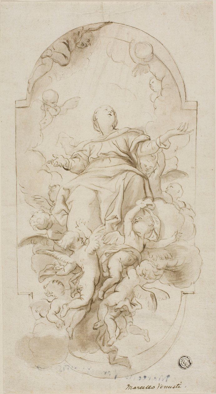 Nanebevzetí Panny Marie od Domenico Piola