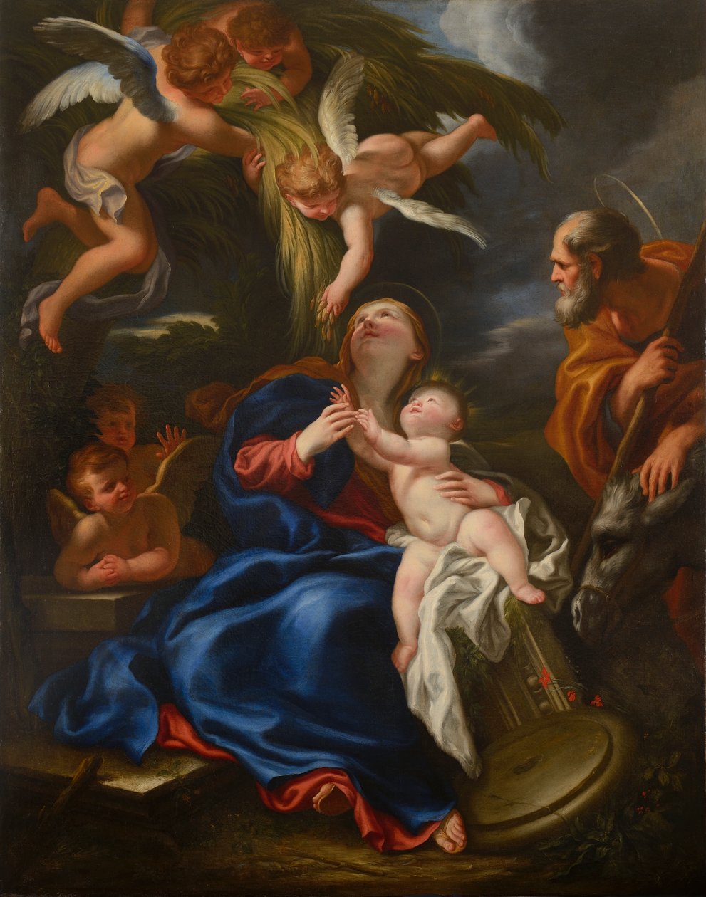 Francouzsky: le Repos de la Sainte Famille sur le chemin d