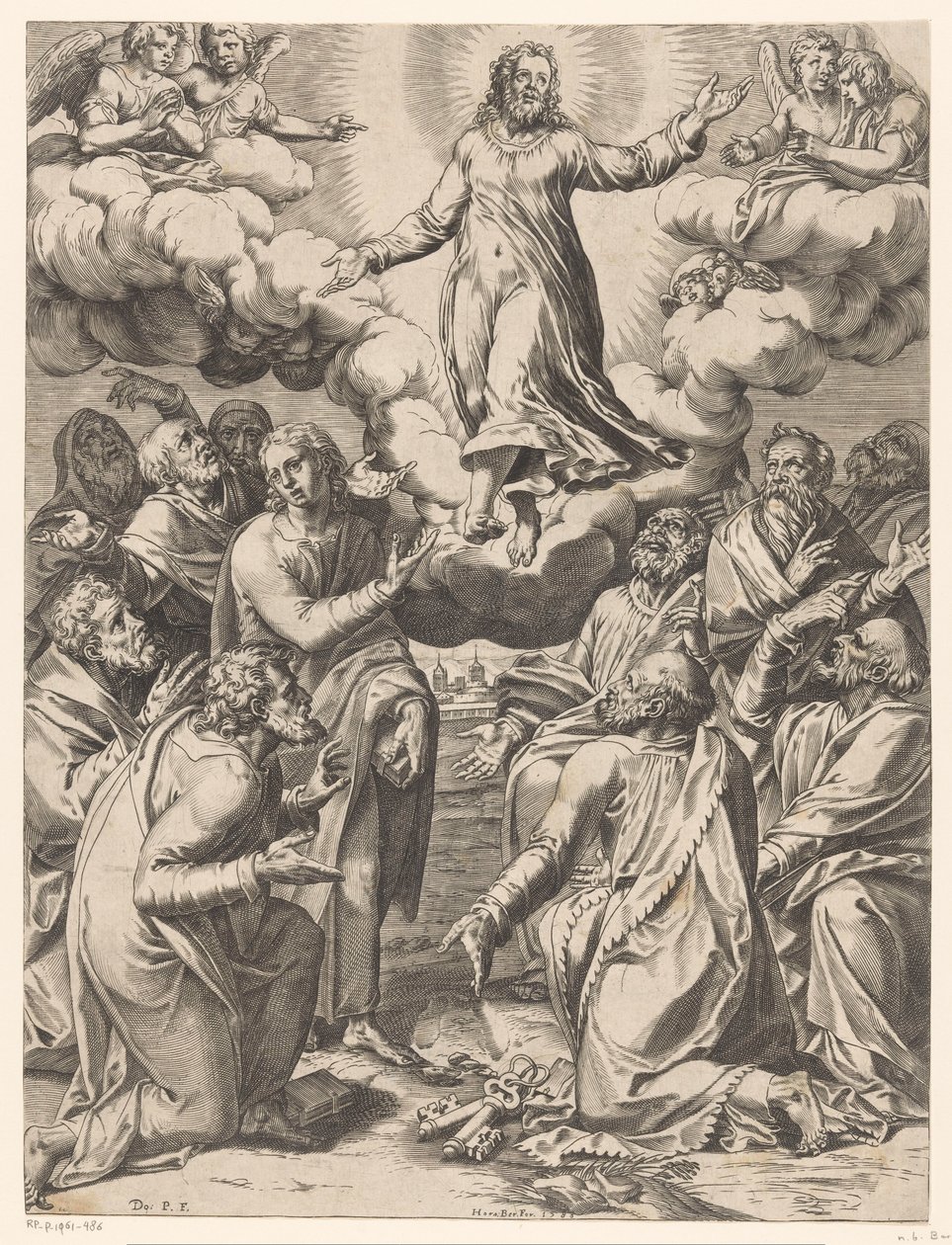 Nanebevstoupení od Domenico Tibaldi