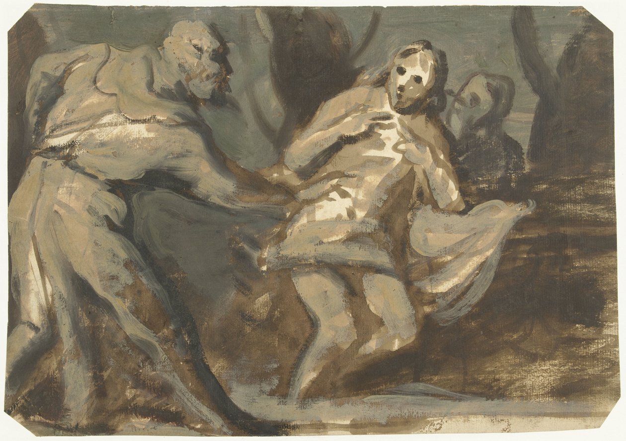 Susanna a starší od Domenico Tintoretto