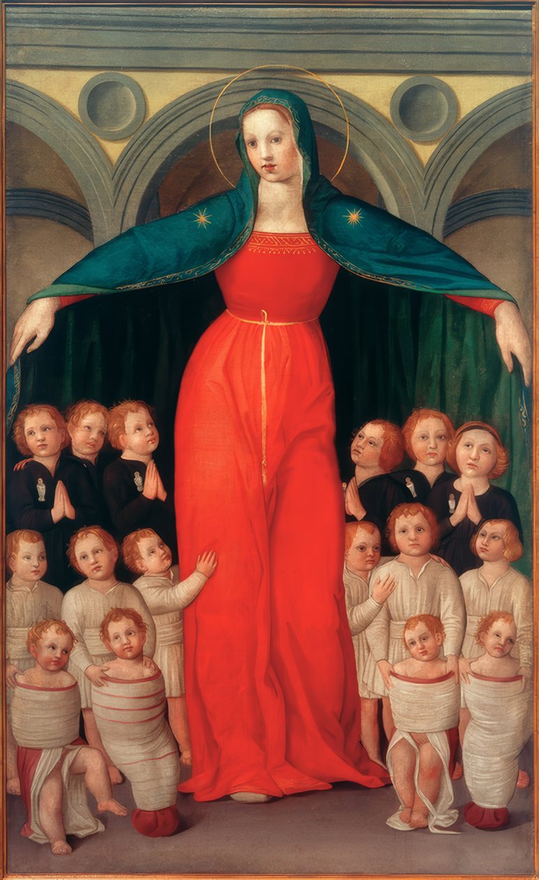 Madonna Findelkinder od Domenico di Michelino