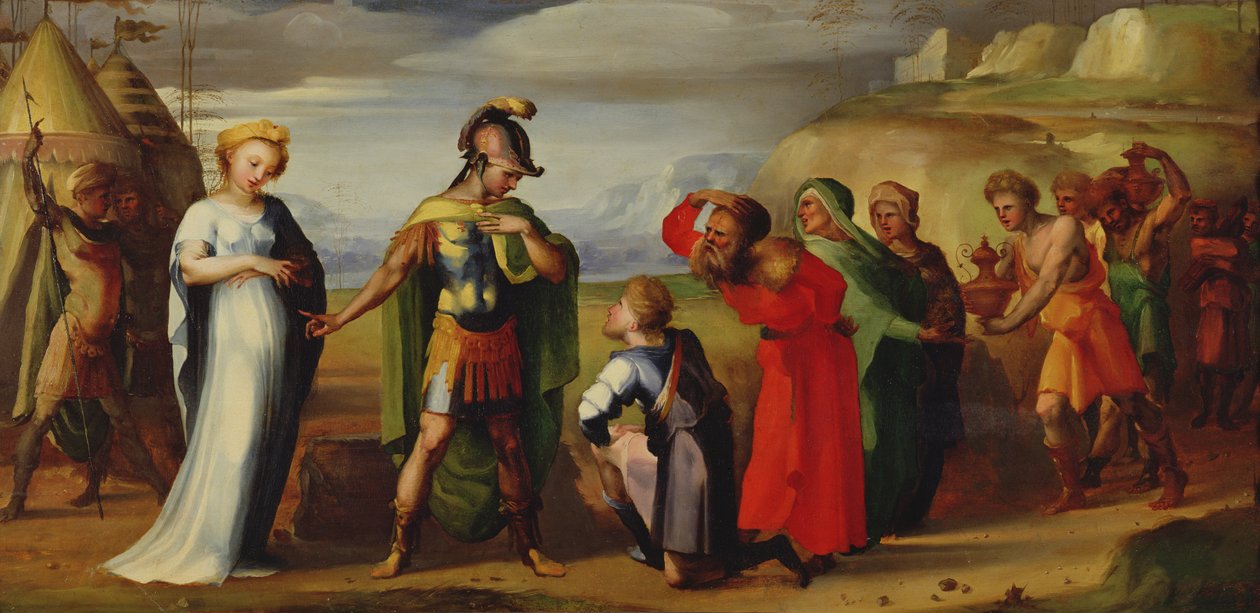 Kontinence Scipia (237-183 př.nl) od Domenico di Pace Beccafumi  