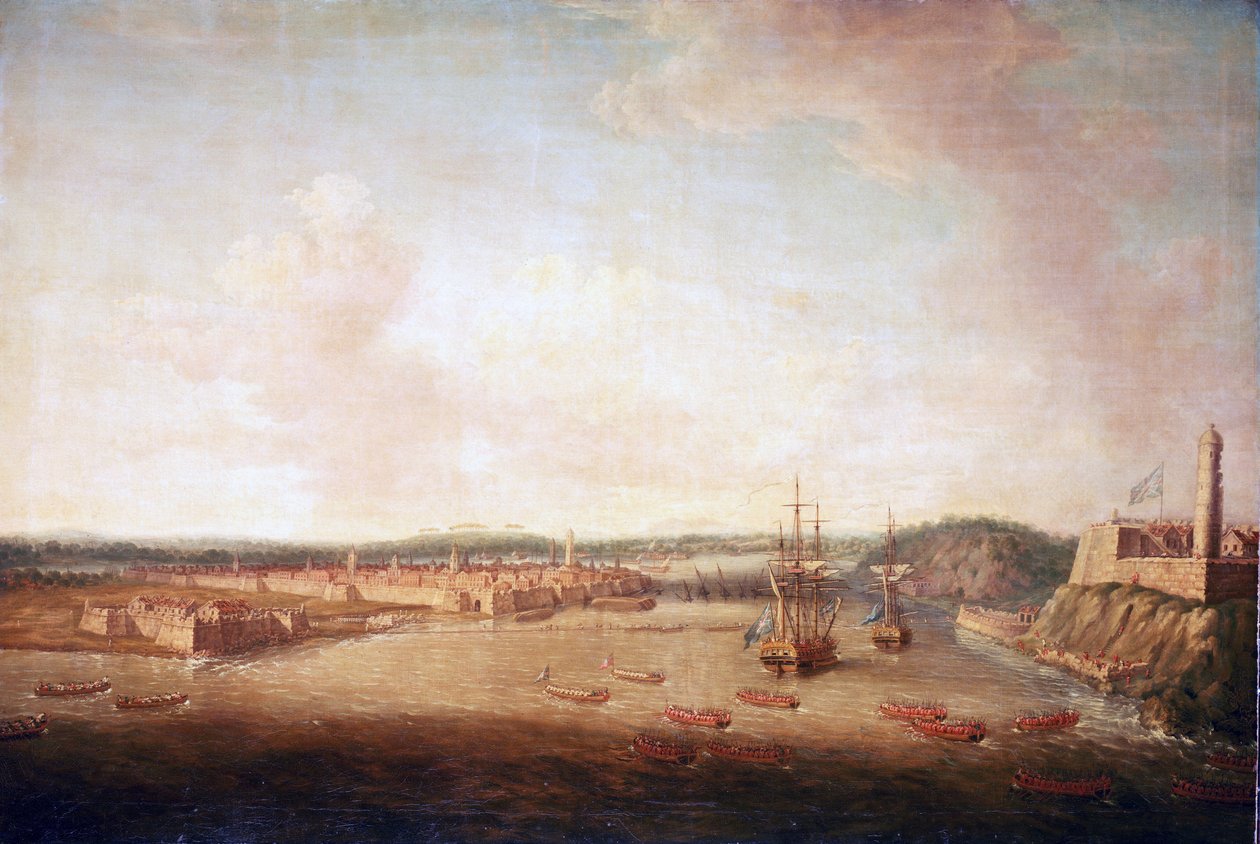 Sedmiletá válka (1756-1763): dobytí Havany (Kuba), dobytí města 14. srpna 1756. od Dominic Serres