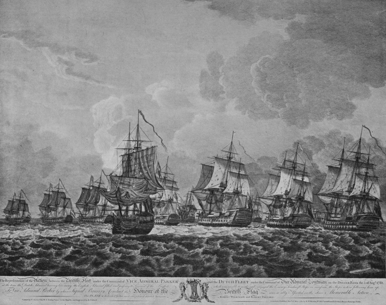 The Dogger Bank, c1780s od Dominic Serres