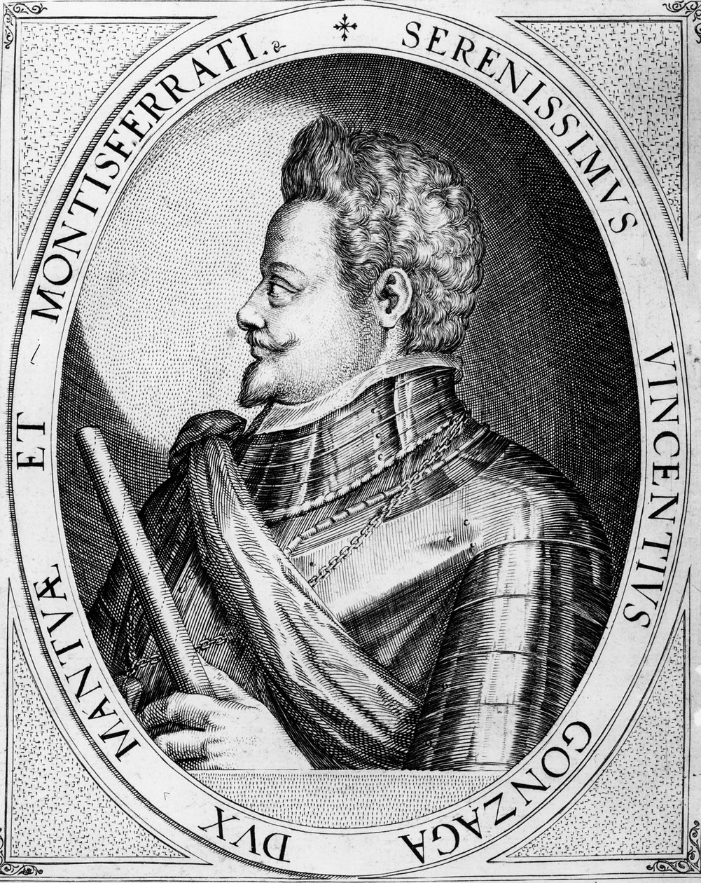 Vincenzo Gonzaga, vévoda z Mantovy, 1597 od Dominicus or Custodis Custos