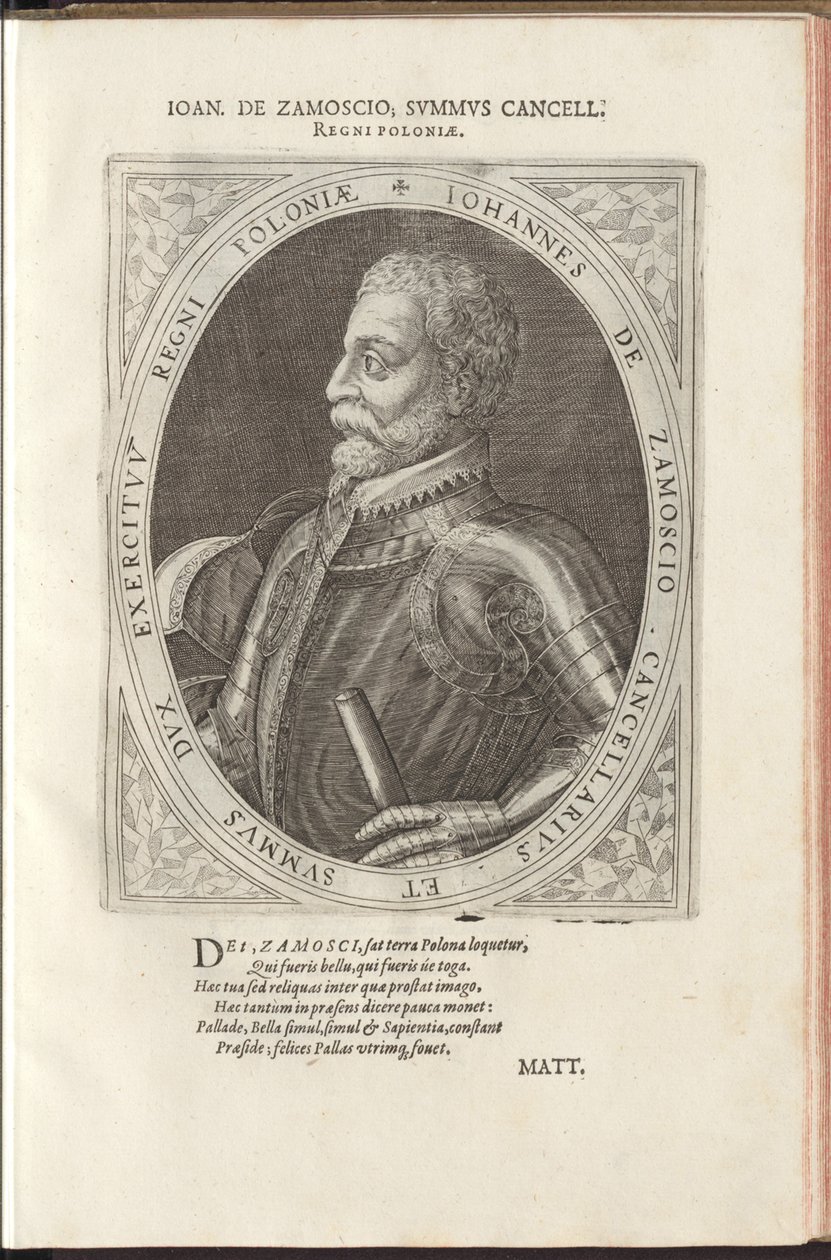 Hejtman Jan Zamoyski 1542-1605 od Dominicus or Custodis Custos