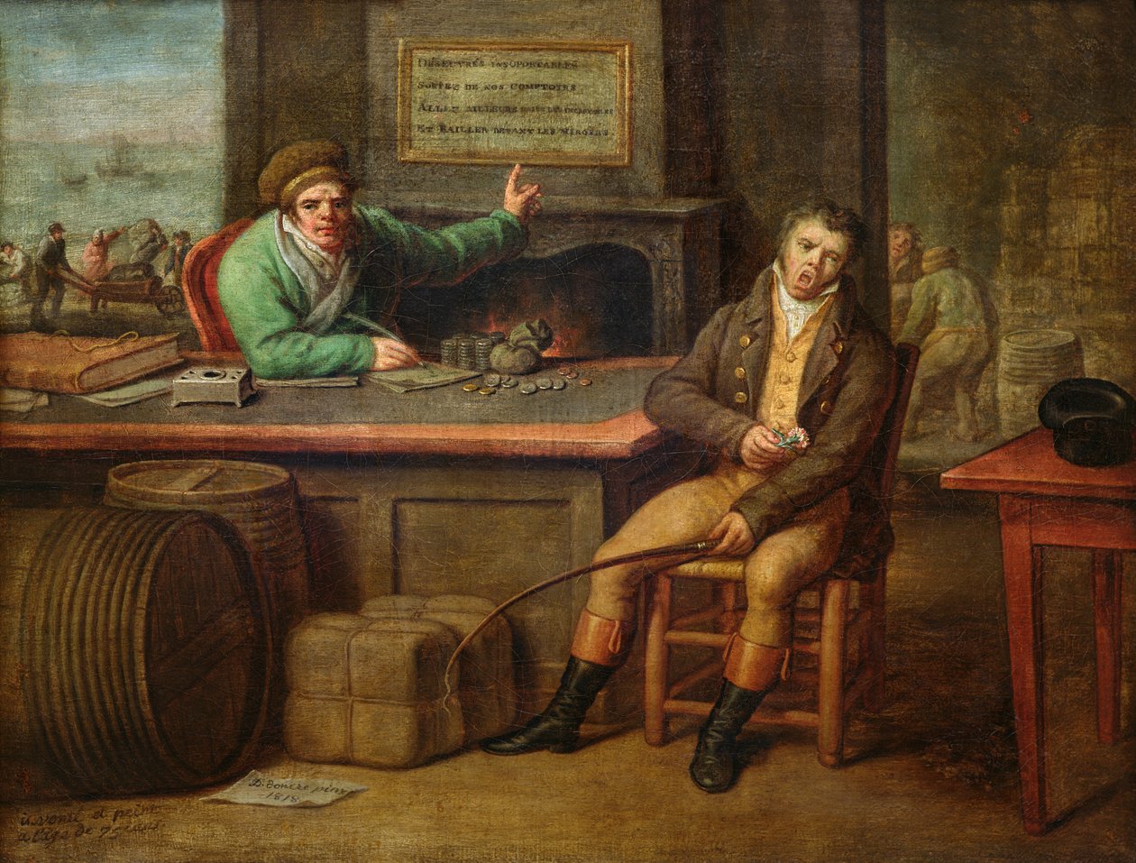 Nečinnost, 1818 od Dominique Doncre