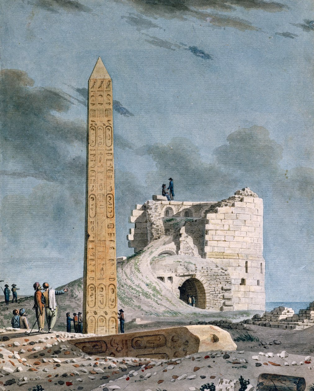 Kleopatřin obelisk od Dominique Vivant Denon