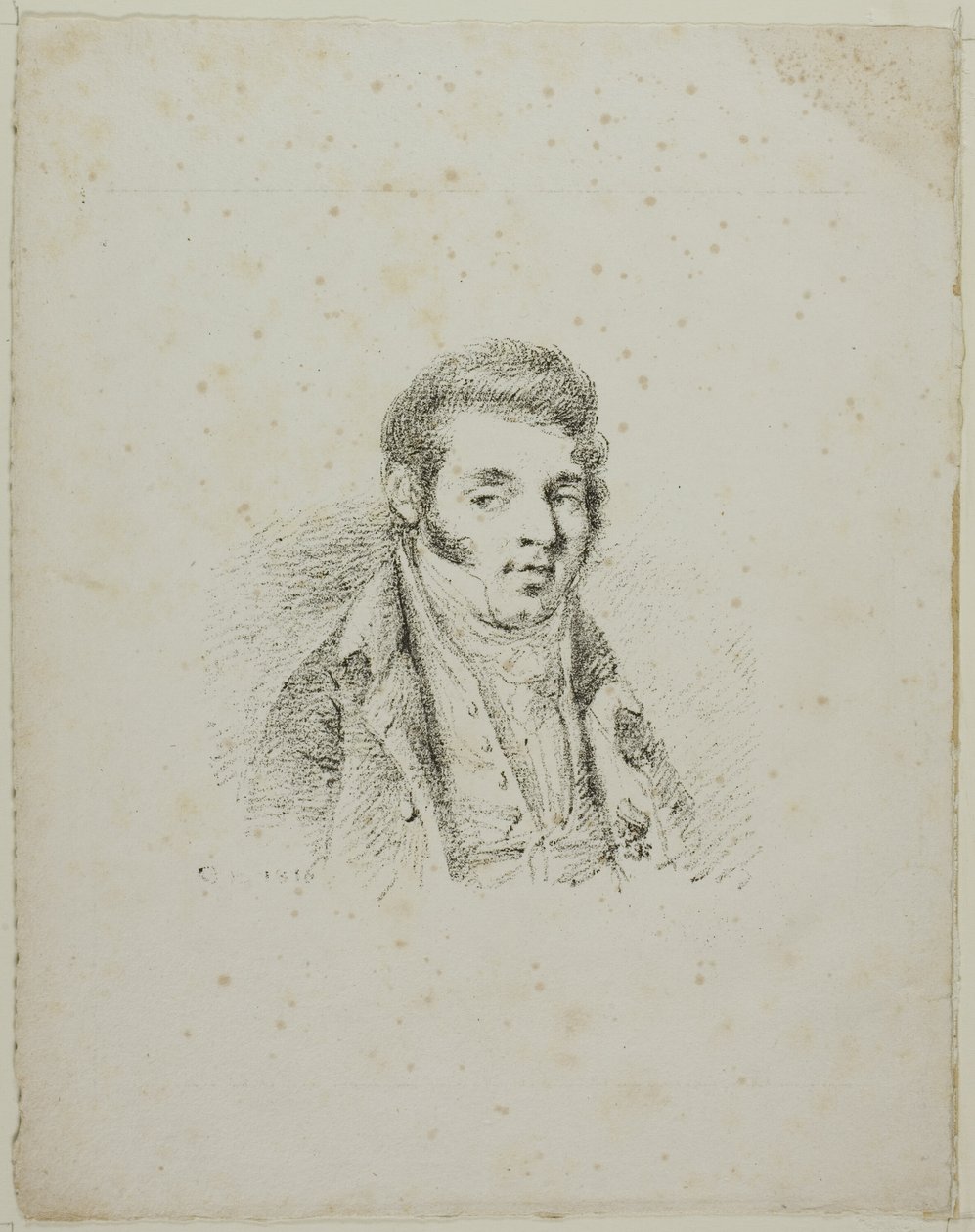 Portrét monsieur de Mortemart-Boisse od Dominique Vivant Denon