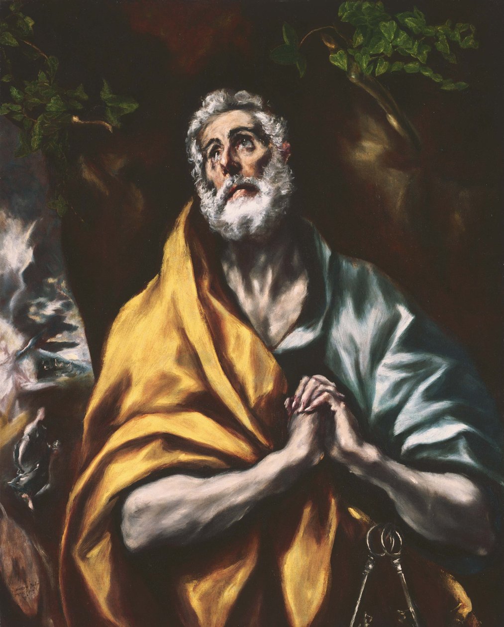Kající se svatý Petr od El Greco